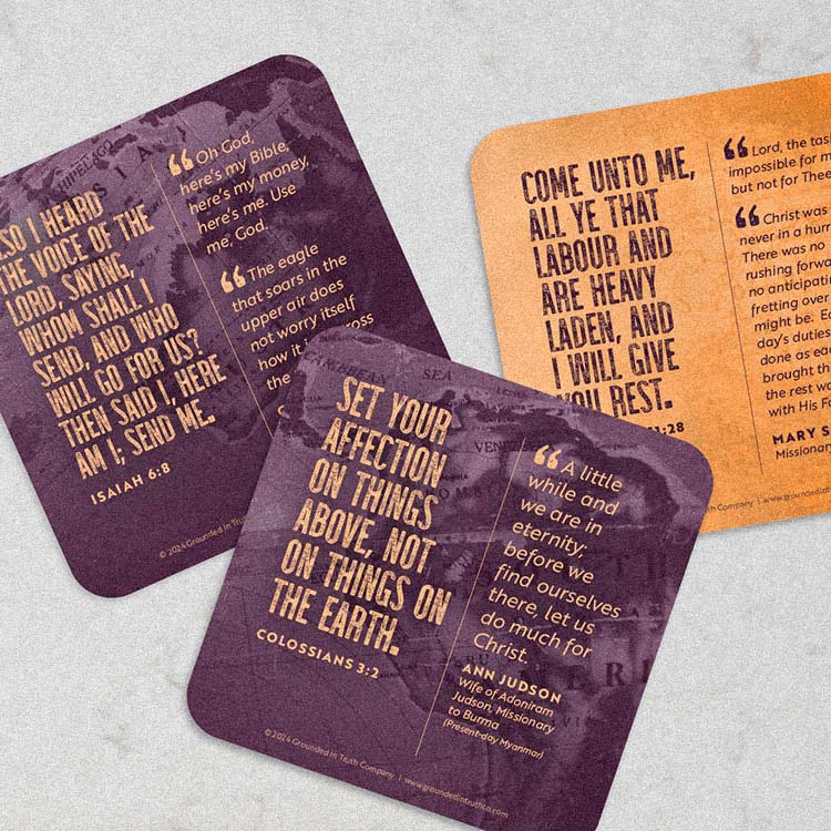 Verses and Quotes about Missions Bible Verse Cards