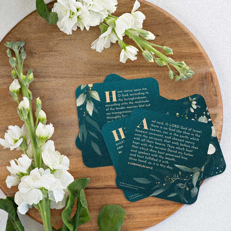 Verse Cards - Verses to Pray Bible Verse Cards - Grounded in Truth Company