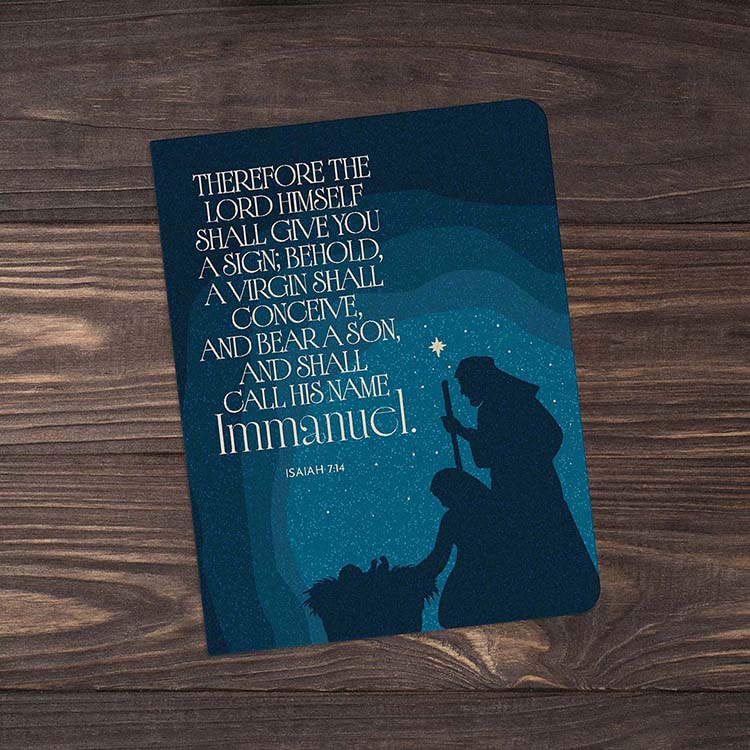 Greeting Card - Scripture Christmas Card Multi - pack - Grounded in Truth Company