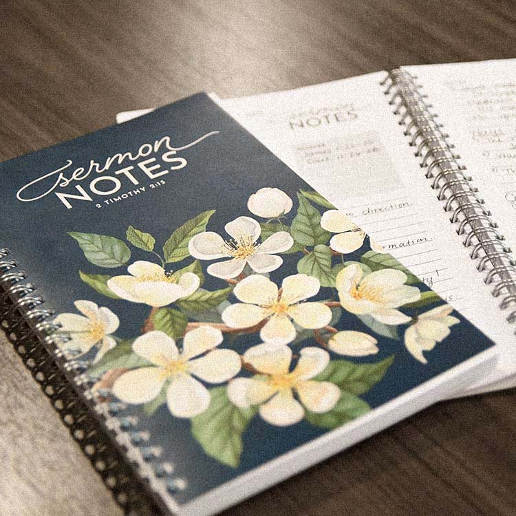 Bible Journaling Kit - Sermon Notes Journal - Grounded in Truth Company