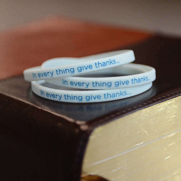 1 Thessalonians 5 Give Thanks Bracelet 1 Thessalonians 5 Give Thanks Bracelet