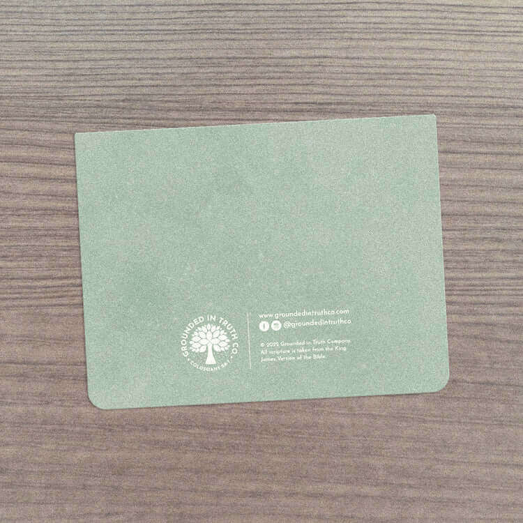 - Eucalyptus Thank You Card - Grounded in Truth Company