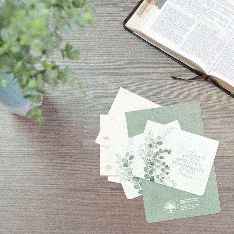 - Eucalyptus Thank You Card - Grounded in Truth Company