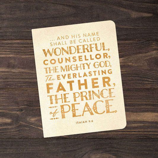 Greeting Card - Isaiah 9:6 Christmas Card - Grounded in Truth Company