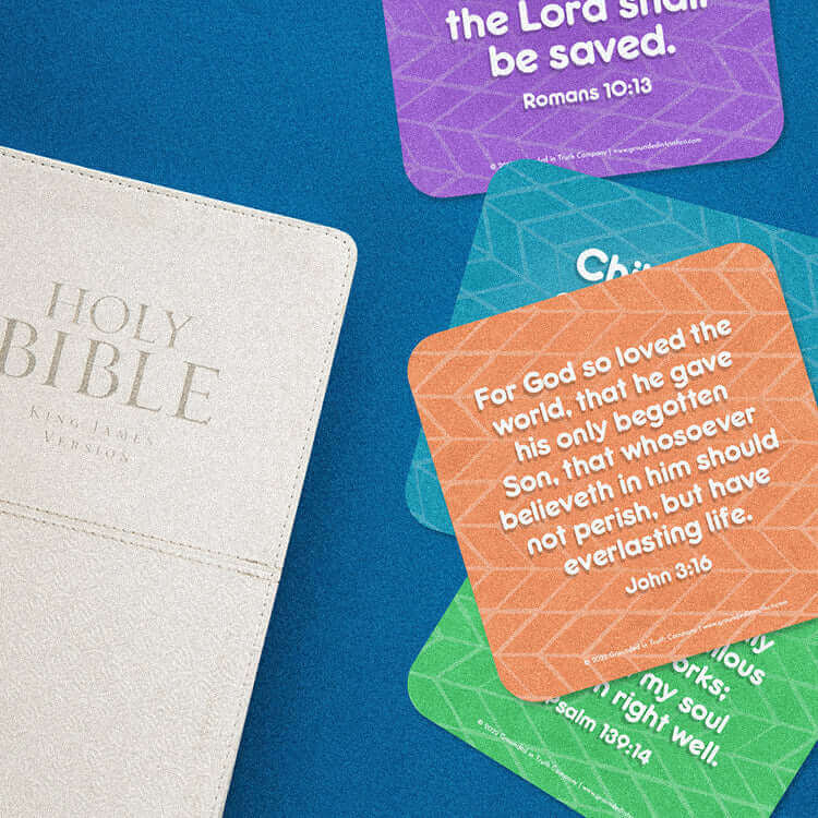 Verse Cards - Memory Verses for Kids - Grounded in Truth Company