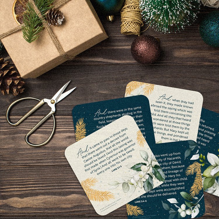 Verse Cards - The Christmas Story | 2023 - Grounded in Truth Company