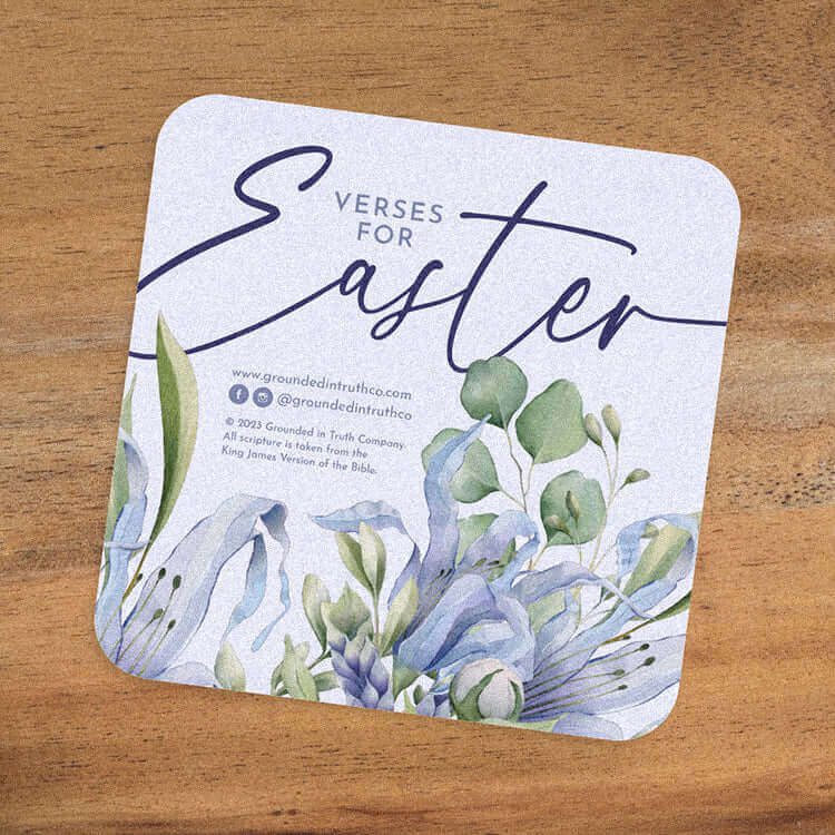 Verse Cards - Verses for Easter - Grounded in Truth Company