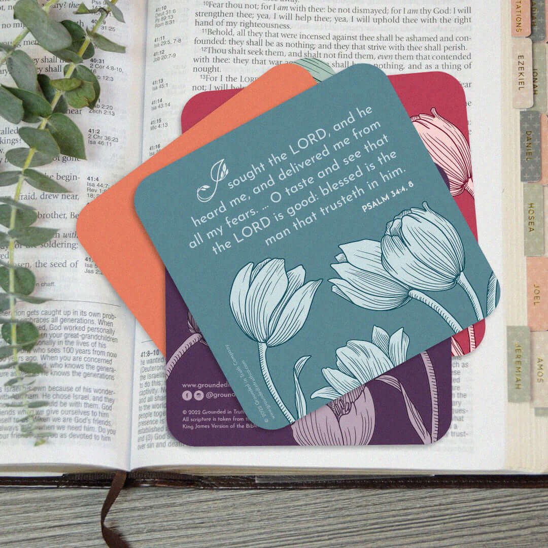 Verse Cards - Verses for Encouragement - Grounded in Truth Company