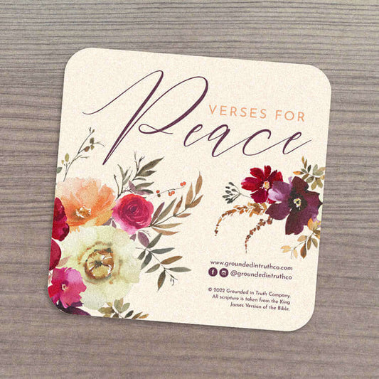 Verse Cards - Verses for Peace - Grounded in Truth Company