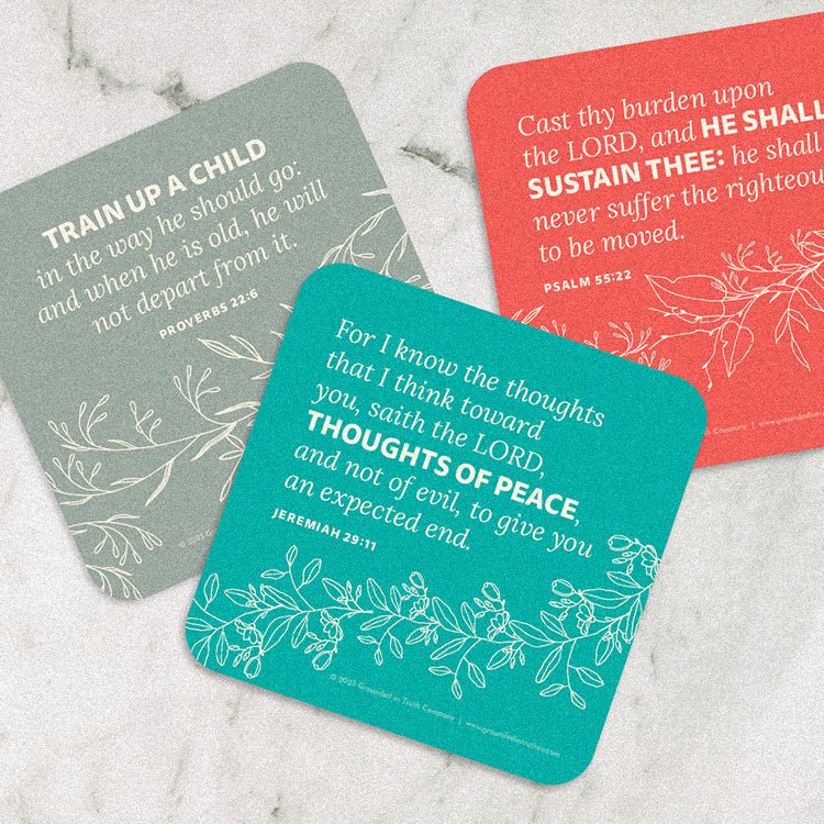 Verse Cards - Verses for Teachers - Grounded in Truth Company