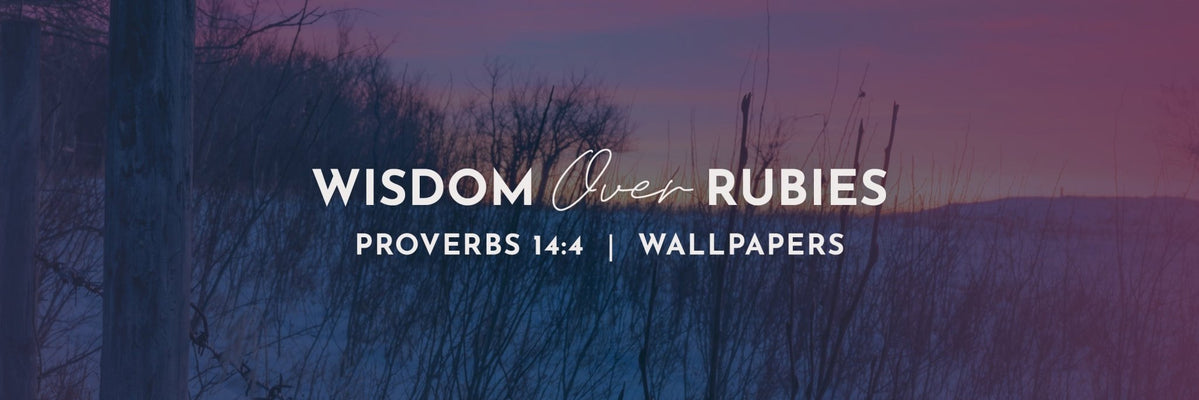 Proverbs 14:4 | The Crib is Clean | Bible Verse Wallpapers