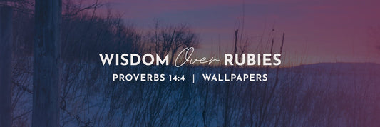 Proverbs 14:4 | The Crib is Clean | Bible Verse Wallpapers - Grounded in Truth Company