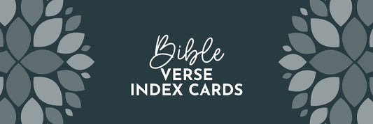 The Power of Bible Verse Index Cards: Surround Yourself with Scripture - Grounded in Truth Company