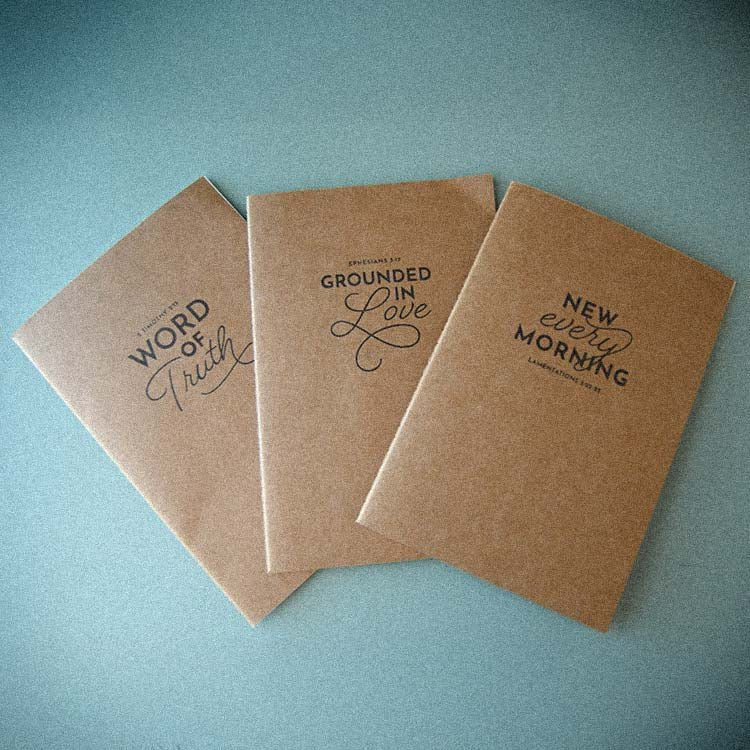 Bible Journaling Kit - Hand - Stamped Bible Journals Set - Grounded in Truth Company