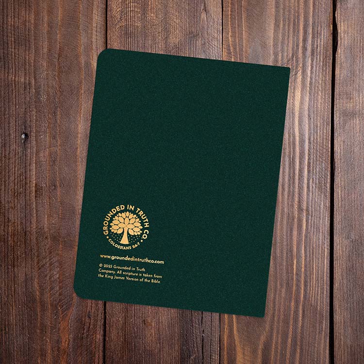 Greeting Card - Luke 2:14 Christmas Cards | Snowy Forest Design | 10 pack - Grounded in Truth Company