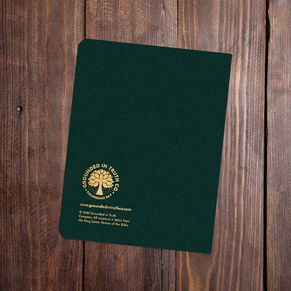 Greeting Card - Luke 2:14 Christmas Cards | Snowy Forest Design | 10 pack - Grounded in Truth Company