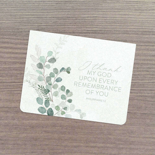 Eucalyptus Thank You Card
