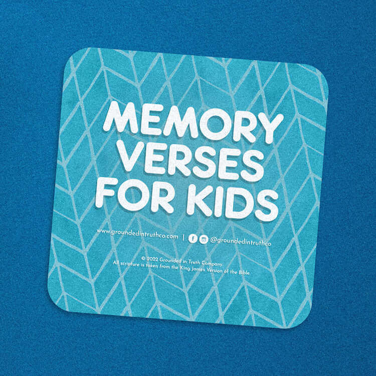 Memory Verses for Kids: Bible Verse Cards for Memorization