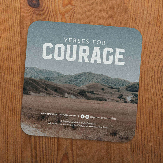 Verse Cards - Verses for Courage - Grounded in Truth Company