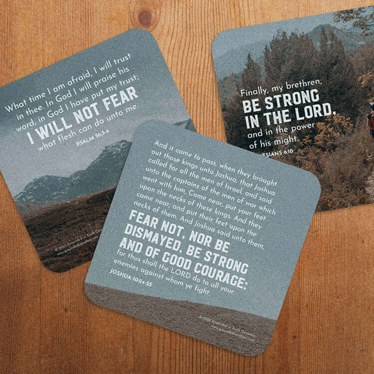 Verse Cards - Verses for Courage - Grounded in Truth Company