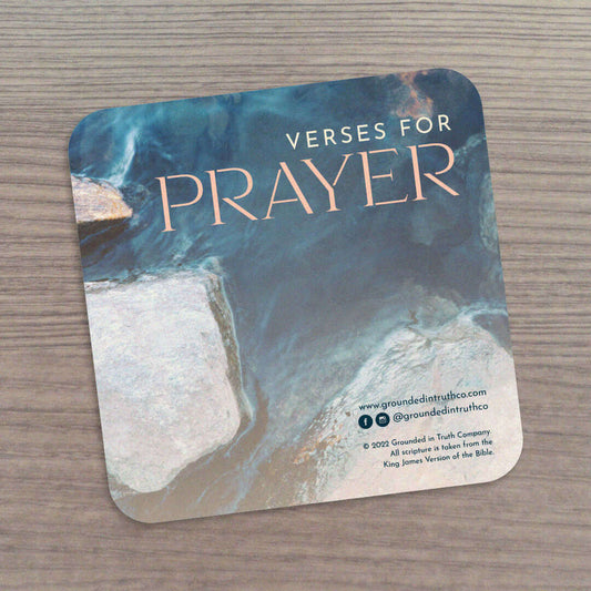 Verse Cards - Verses for Prayer - Grounded in Truth Company